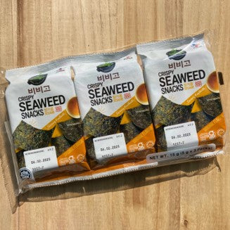 Bibigo Seetang Snack Sesam