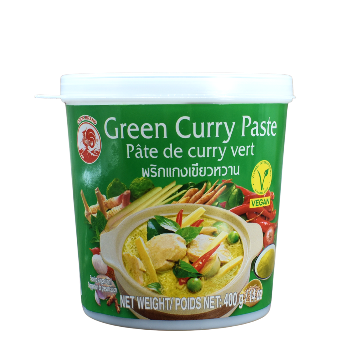 Grüne Curry-Paste 400 g