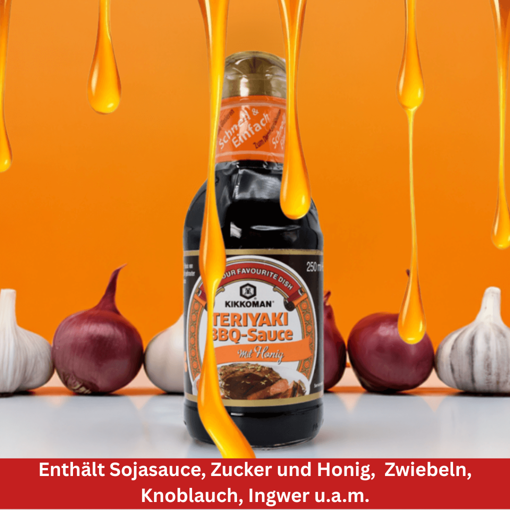 Teriyaki-Sauce BBQ Stillife