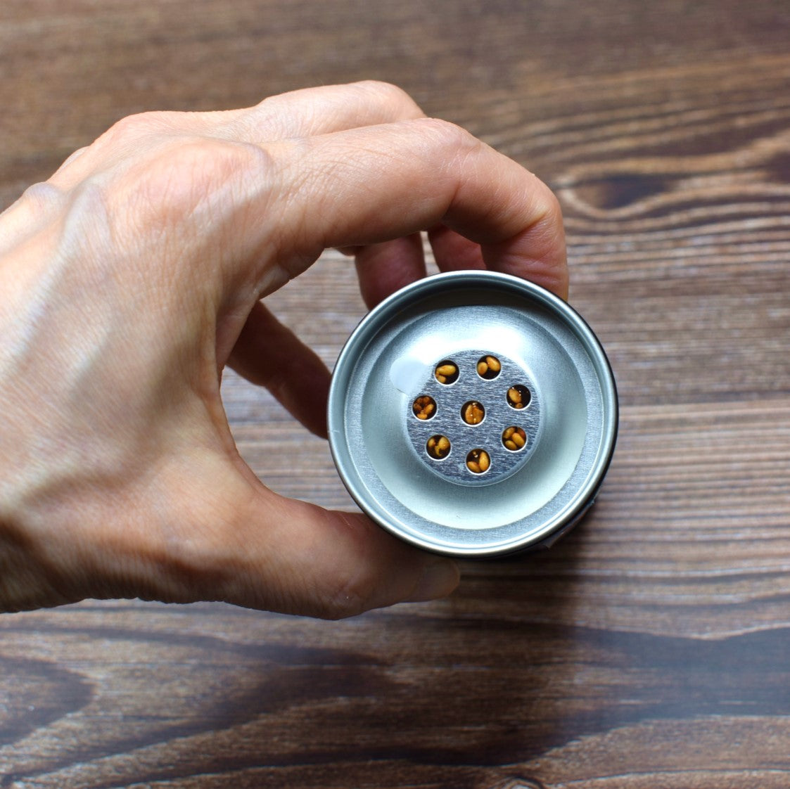 Gerösteter Sesam Kimchi (Furikake) in Gewürzdose