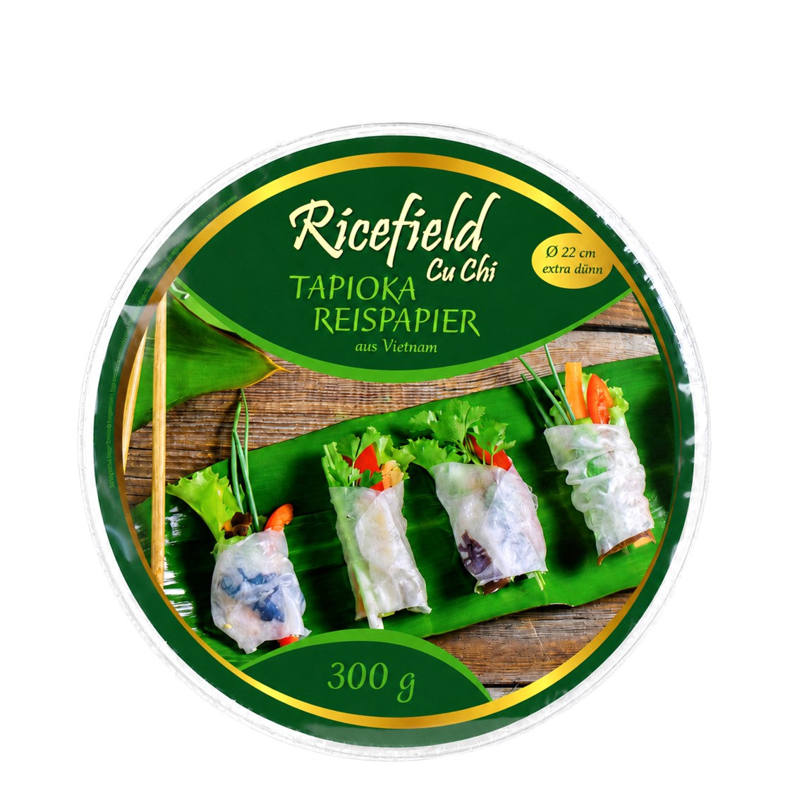 Reispapier rund