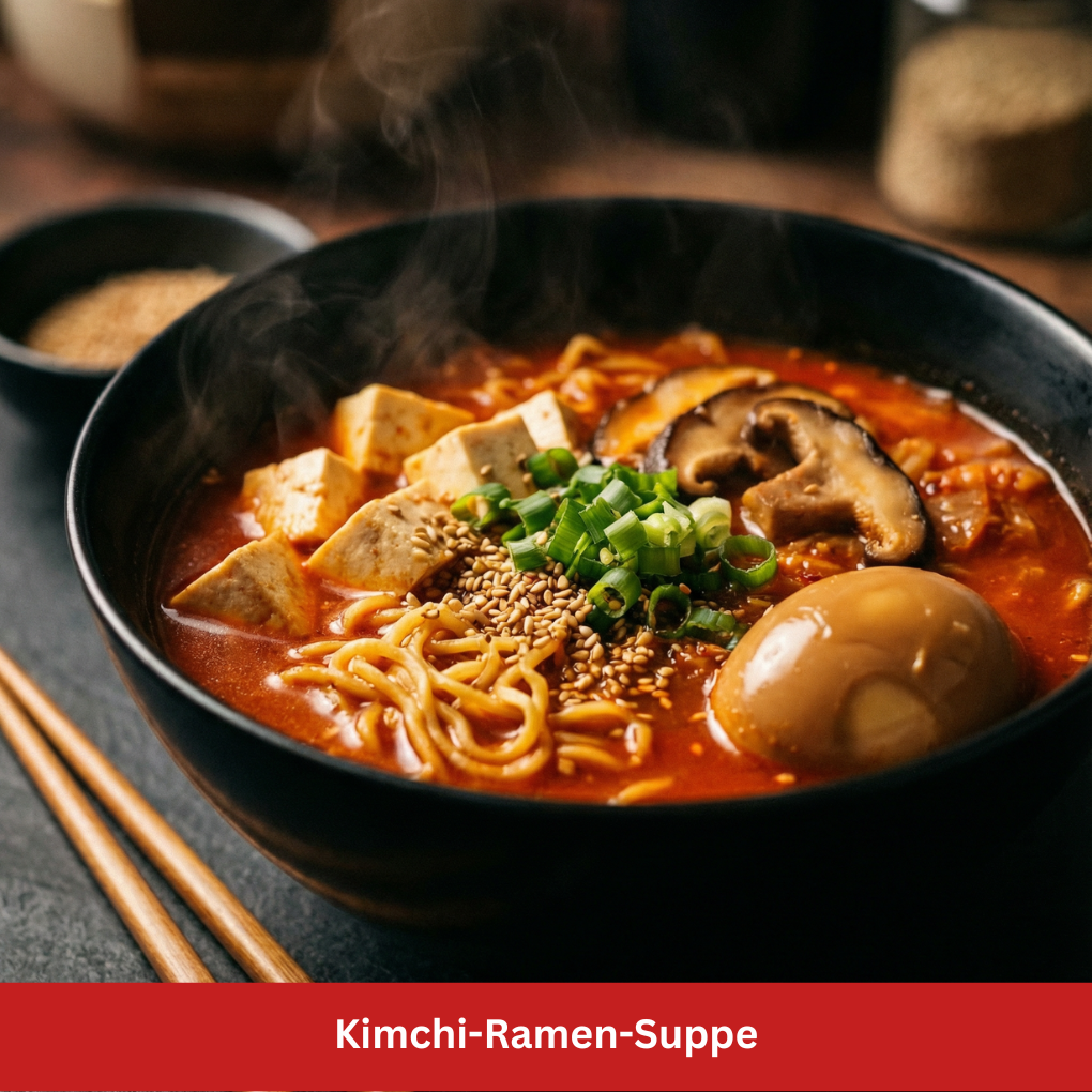 Kimchi-Ramen Stillife