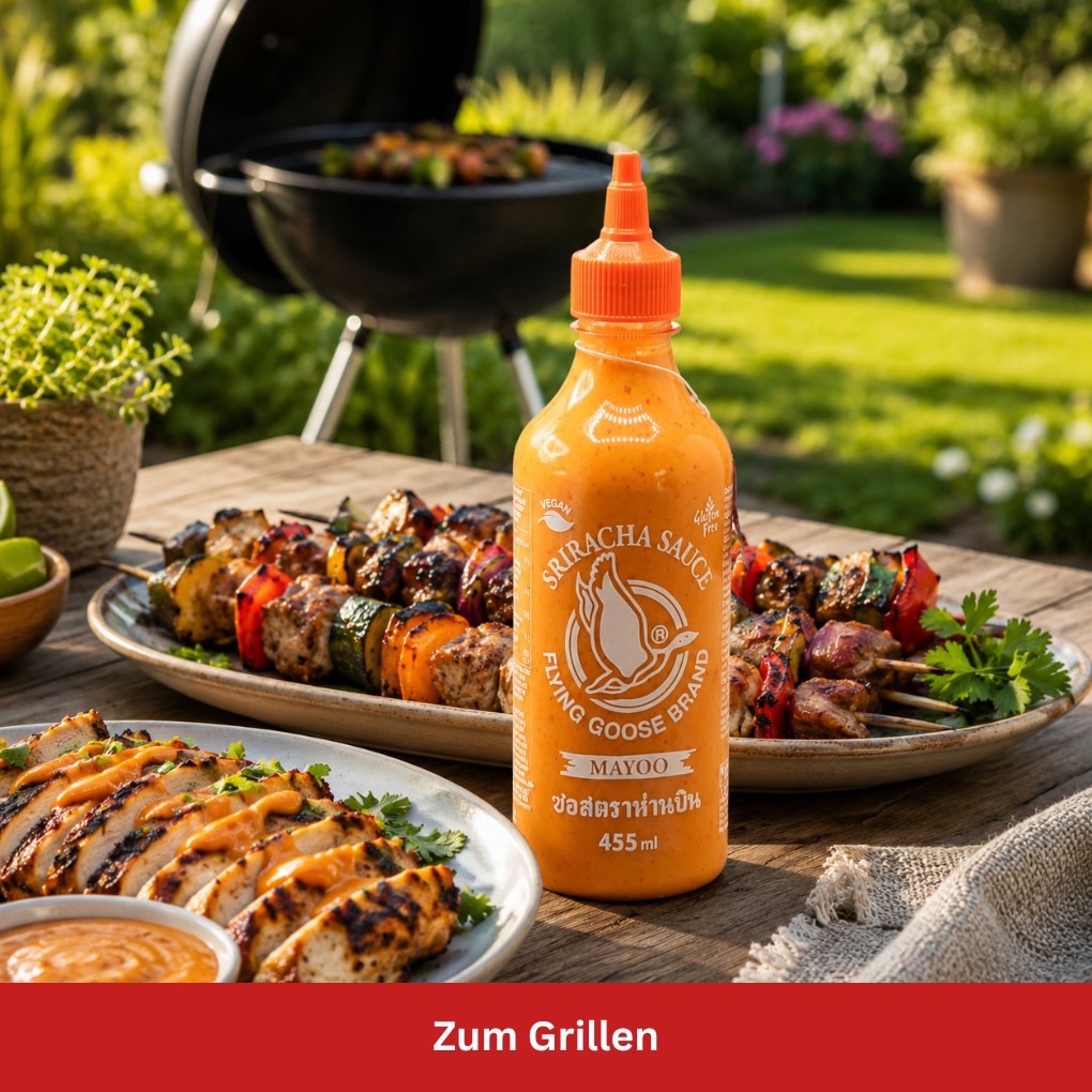 Sriracha Mayo zum Grillen