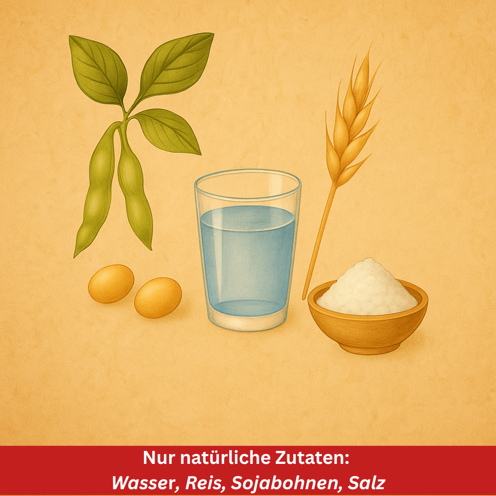 Zutaten Miso ohne Alkohol