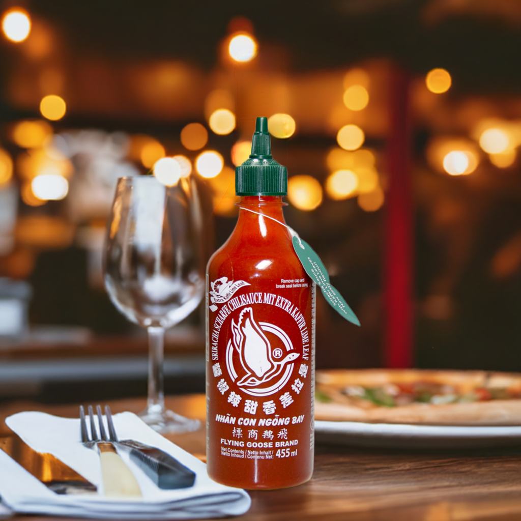 Flying Goose Sriracha chili sauce hot