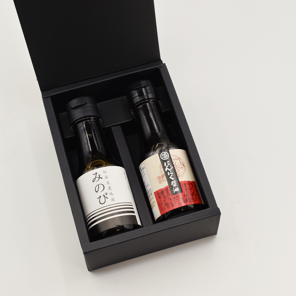 Handwerkliche Sojasaucen Ninniku Tamari Geschenk