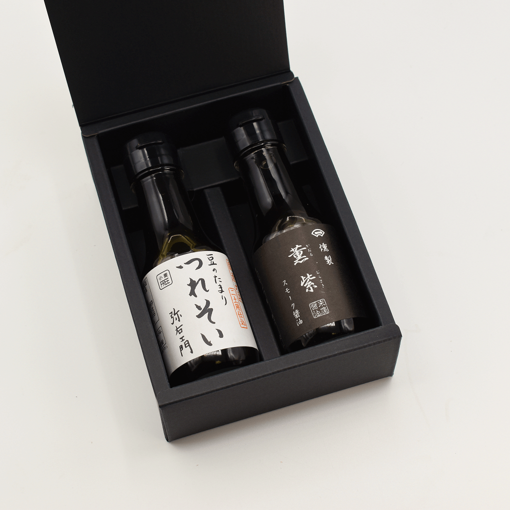 Handwerkliche Sojasaucen Kunsai Tamari Geschenk in Box