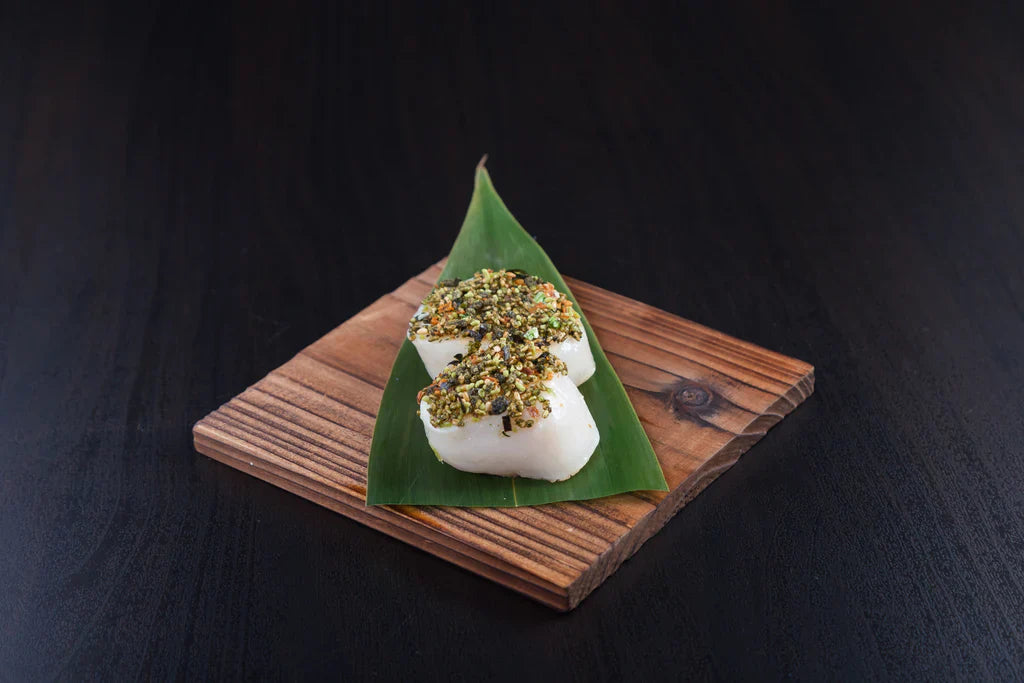 JAKOBSMUSCHELN mit WASABI FURIKAKE