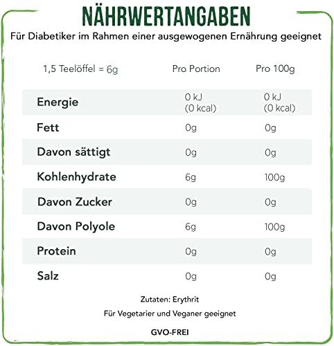 Pure Via Erythritol 1KG