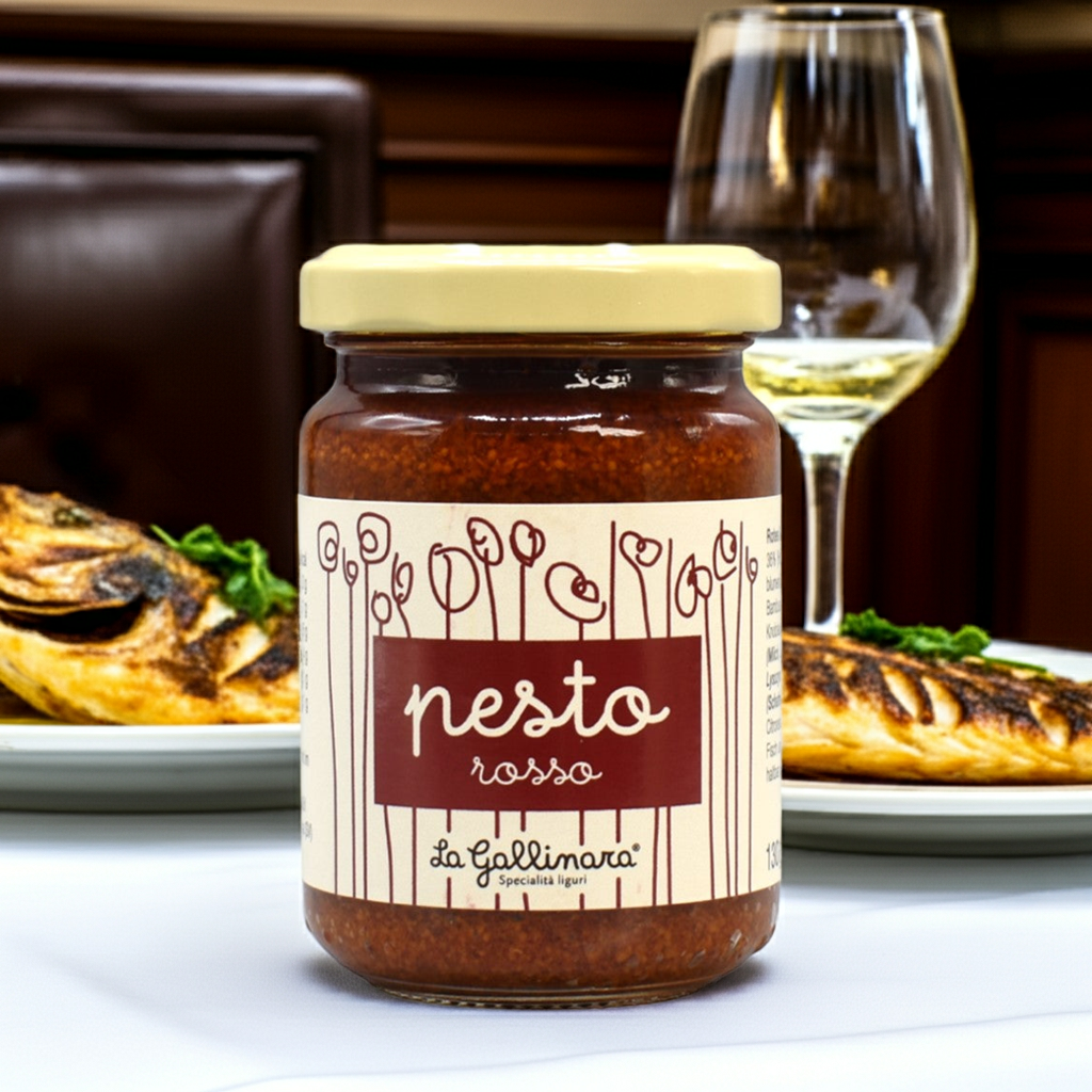 Pesto Rosso Stillife
