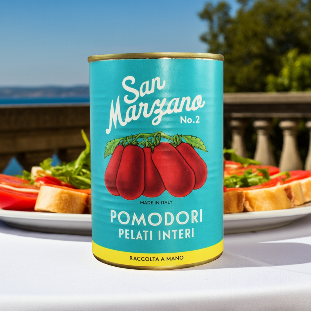 San Marzano Tomaten Vintage STillife