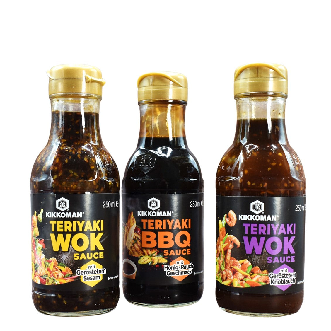 Kikkoman Teriyaki Wok Saucen Trio