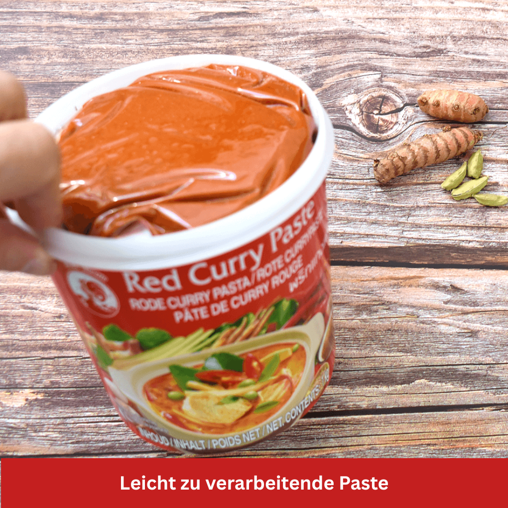 Konsistenz rote Currypaste