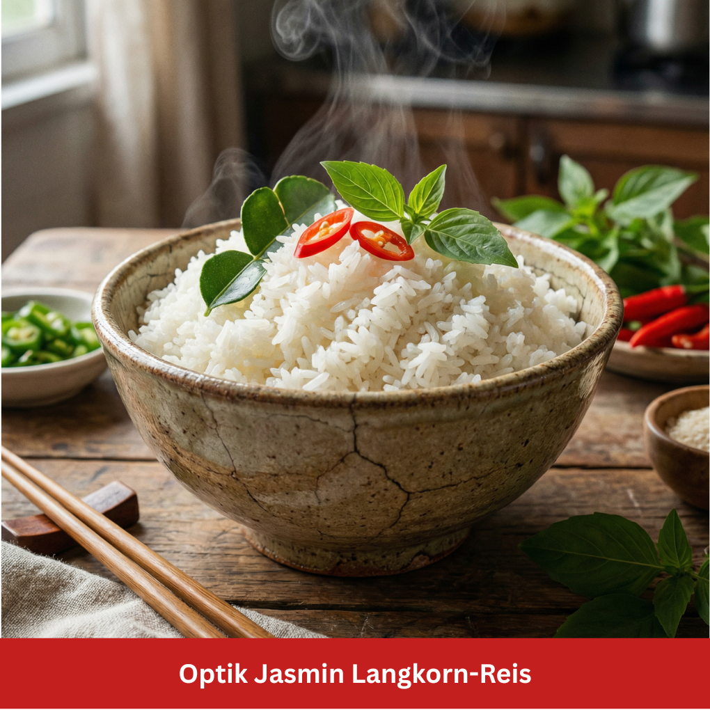 Jasmin-Reis in Schüssel