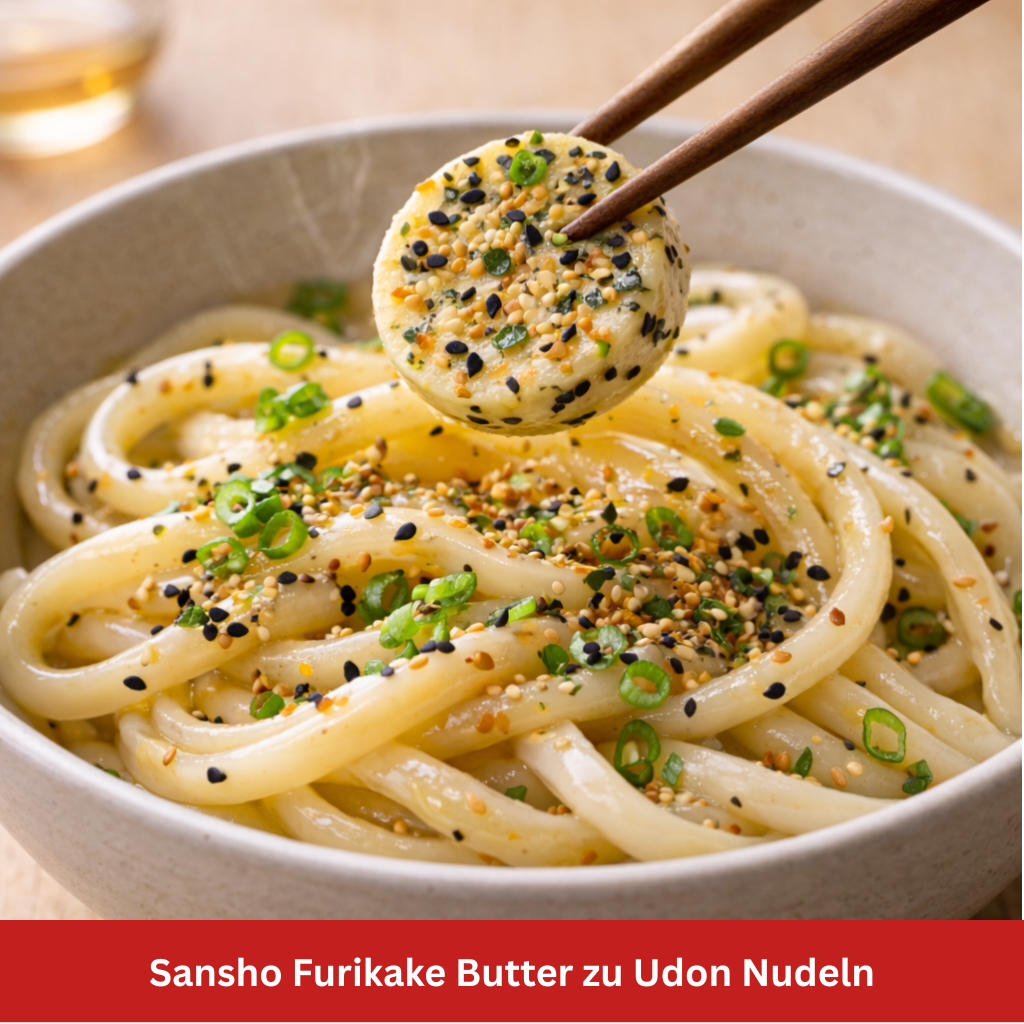 Sansho Furikake Butter zu Udon Stillife
