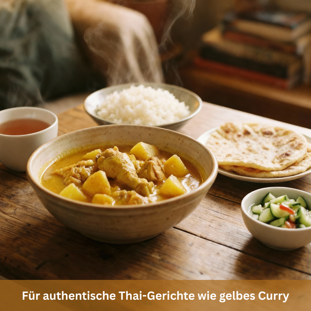 Gelbes thailändisches Curry