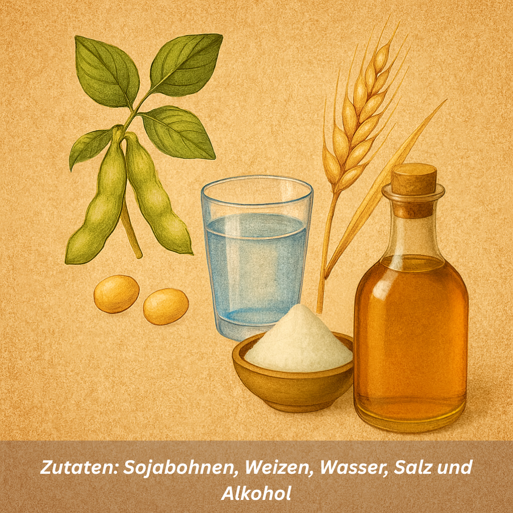 Zutaten Shibanuma Sojasauce