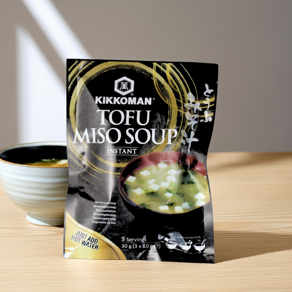 Kikkoman Tofu Miso Suppe Stillife