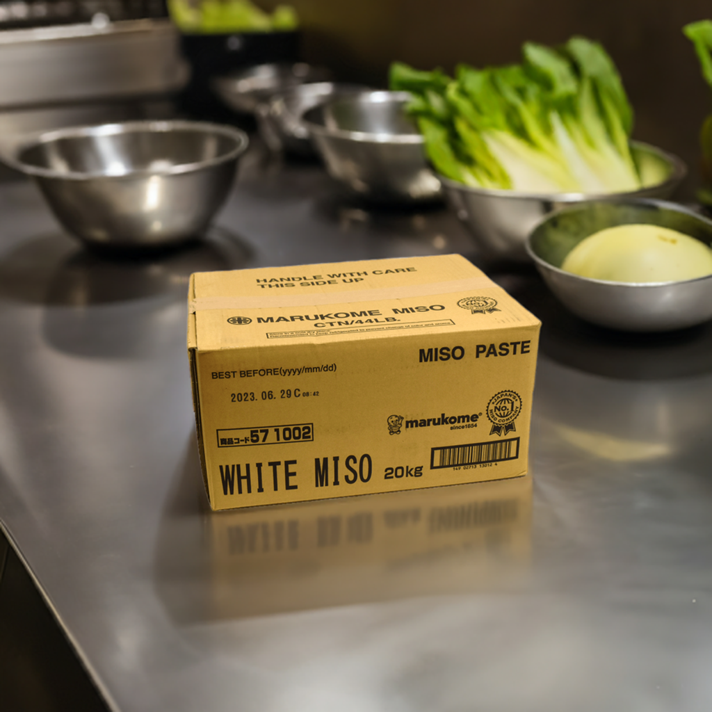 Marukome Weisse Miso 20 kg Stillife