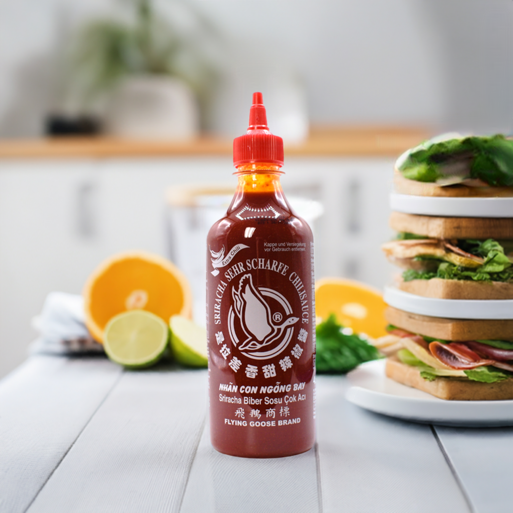Flying Goose Sriracha Chili-Sauce sehr scharf 455 ml