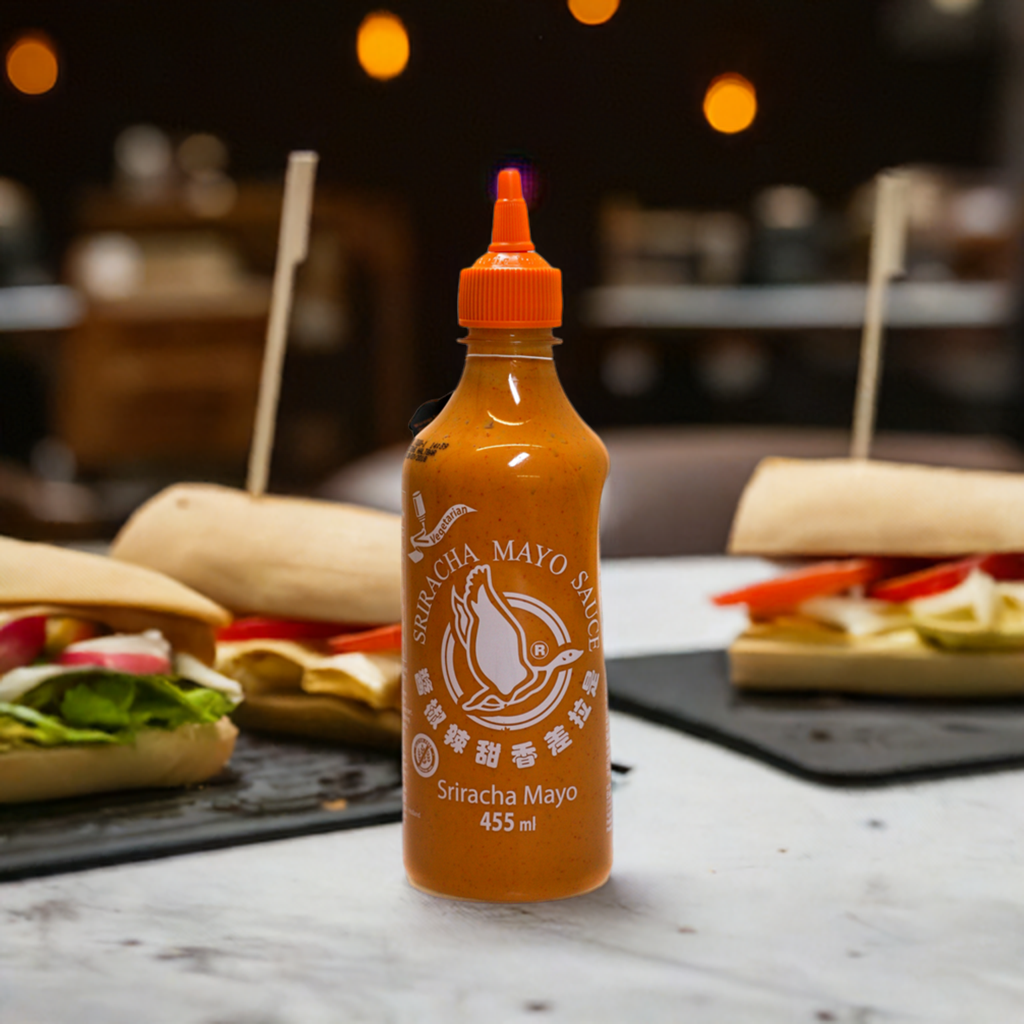 Sriracha Mayo Chili Creme Stillife