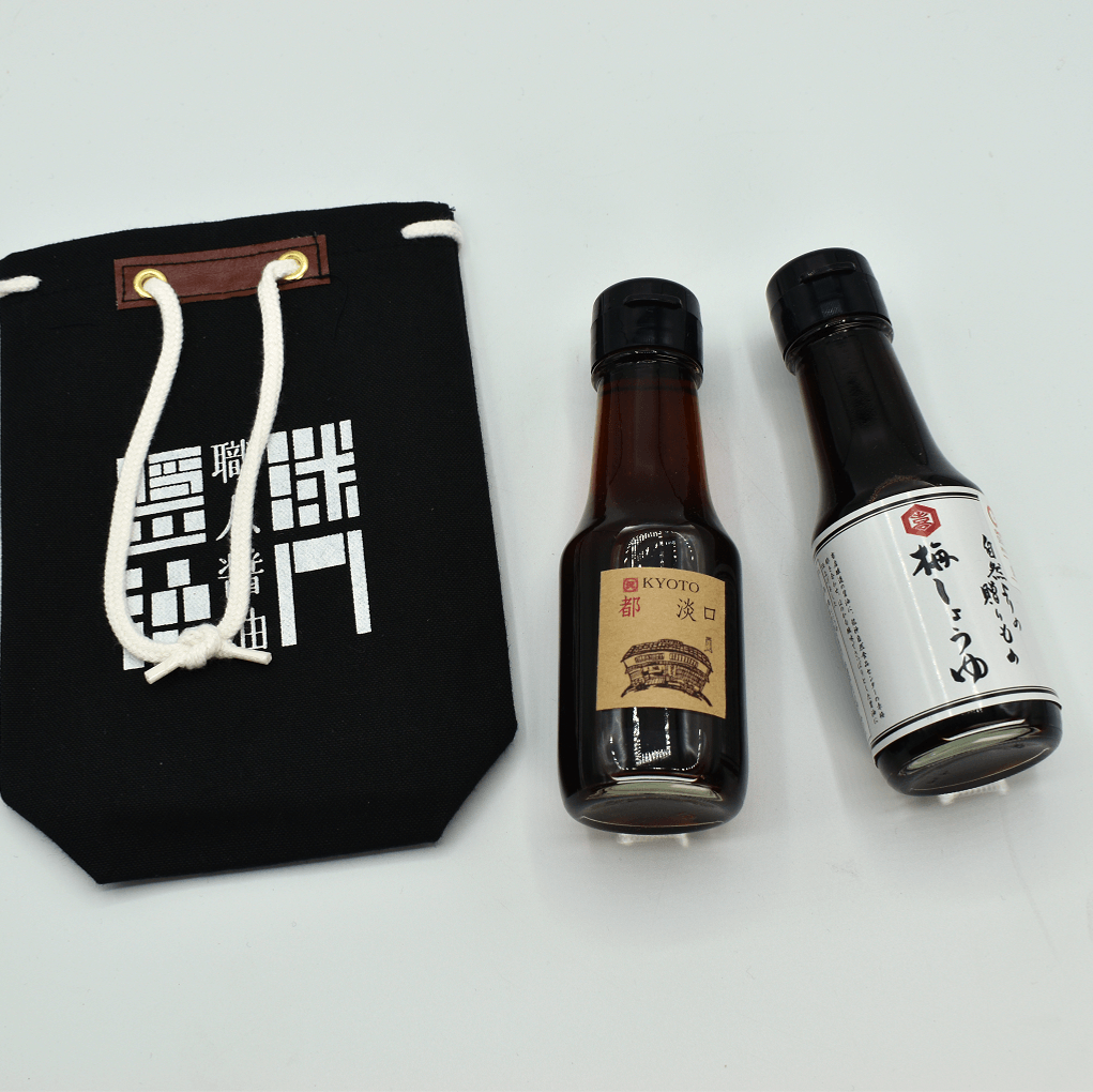 Traditional soy sauce with ume, matured in wooden barrels, 100 ml